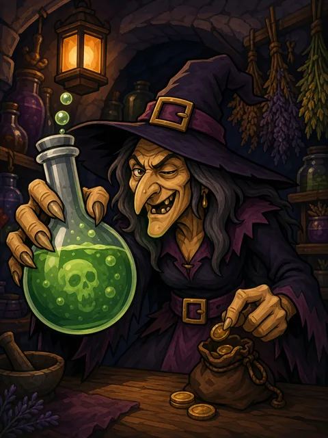The Fringe Apothecary (Witch)